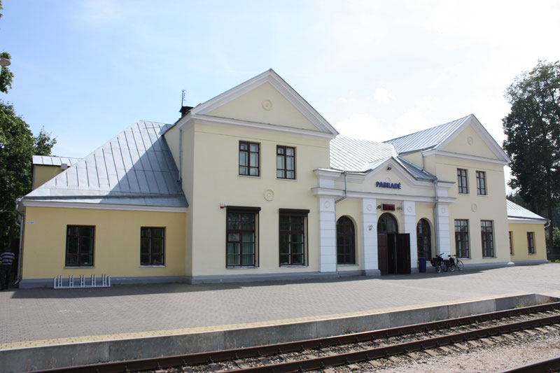 Пабраде (Pabradė), железнодорожная станция, Литва, фото Vilnietis