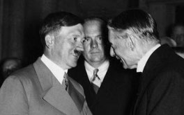 Гитлер и Чемберлен, 1938, Мюнхен
