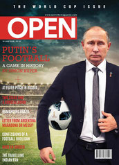 Обложка журнала Open (Индия), 18.06.2018 / Cover of Open magazine (India), 18.06.2018; Путин Владимир / V. Putin