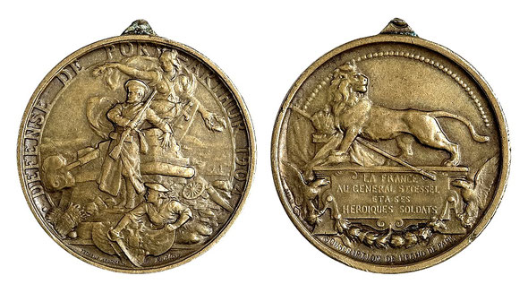 Медаль Защитникам Порт-Артура, Франция