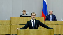 Медведев_отчет Правительства в Государственной Думе за 2014 год